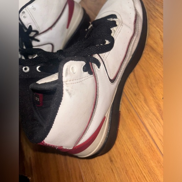 Jordan 2 Retro Varsity Red 2010 size 6Y 23 Chicago bulls - Picture 7 of 14